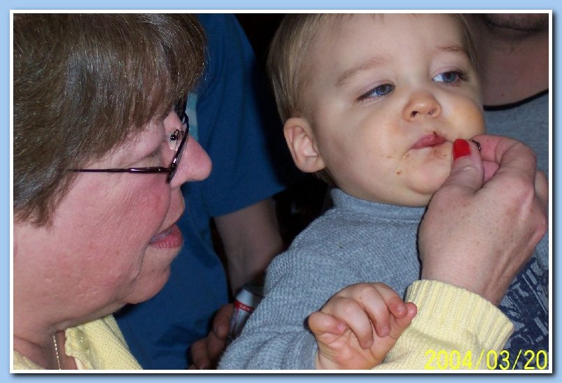 Grandma, I don't like cake!